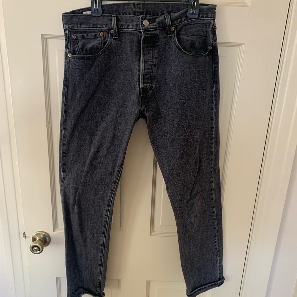 Levi black jeans - very sharp